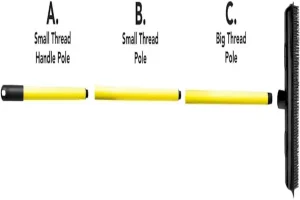 FURemover 58-inch broom