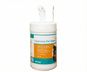 FURemover cleansing pet wipes canister, 100 wipes