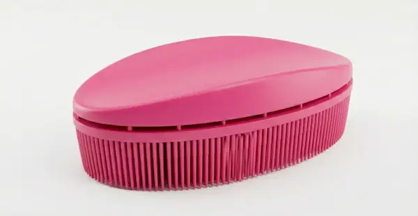 Pink FURemover rubber pet hair brush